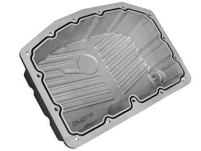 aFe Pro Series Engine Oil Pan Black w/ Machined Fins Ford Diesel Trucks 46-70322 Photo - Unmounted