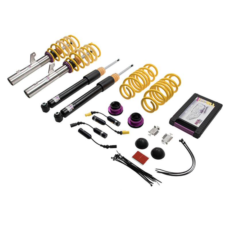KW Coilover Kit V1 Audi S3 (8V) Quattro 2.0T with Magnetic ride 1021000T 1021000T Photo - Primary