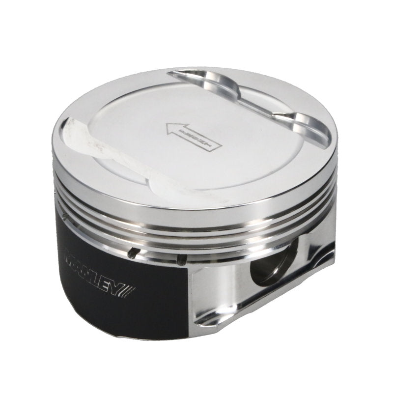 Manley Ford 3.7L Cyclone 3.770in Bore +2.0cc Coated Dome Platinum Series Pistons 599610C-6 599610C-6 Photo - Primary