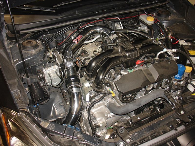Injen 12 Subaru Impreza 2.0L 4cyl Black Cold Air Intake w/ MR Tech SP1225BLK Photo - Mounted