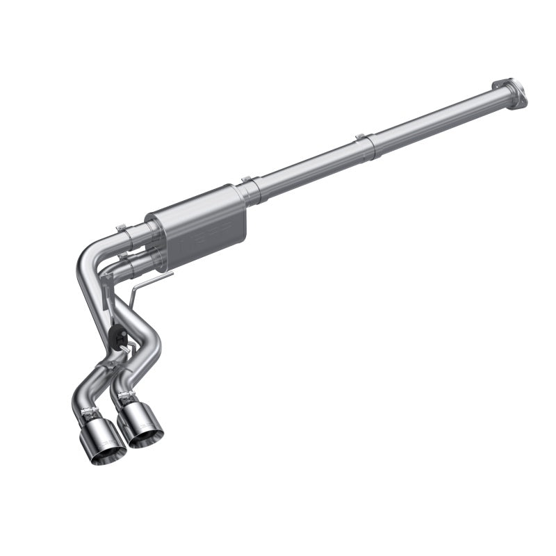 MBRP 2021 Ford F-150 2.7L EcoBoost / 3.5L EcoBoost / 5.0L 3in Cat Back Single Side Exit T304 S5217304 S5217304 Photo - Primary