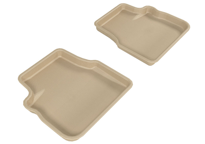 3D MAXpider 2009-2013 Subaru Forester/Impreza/WRX/Sti Kagu 2nd Row Floormats - Tan L1SB00321502 L1SB00321502 Photo - Primary
