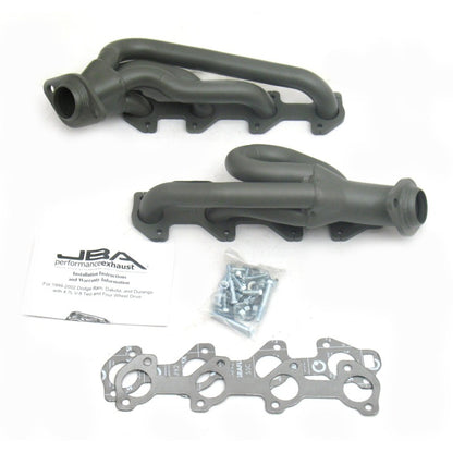 JBA 02-03 Dodge RAM 4.7L PowerTech 1-1/2in Primary Ti Ctd Cat4Ward Header 1949S-1JT 1949S-1JT Photo - Primary