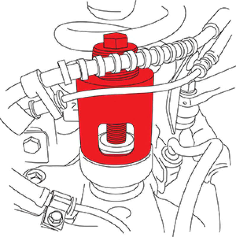 SPC Performance Large Ford Truck Sleeve Puller 77885 77885 Line Art