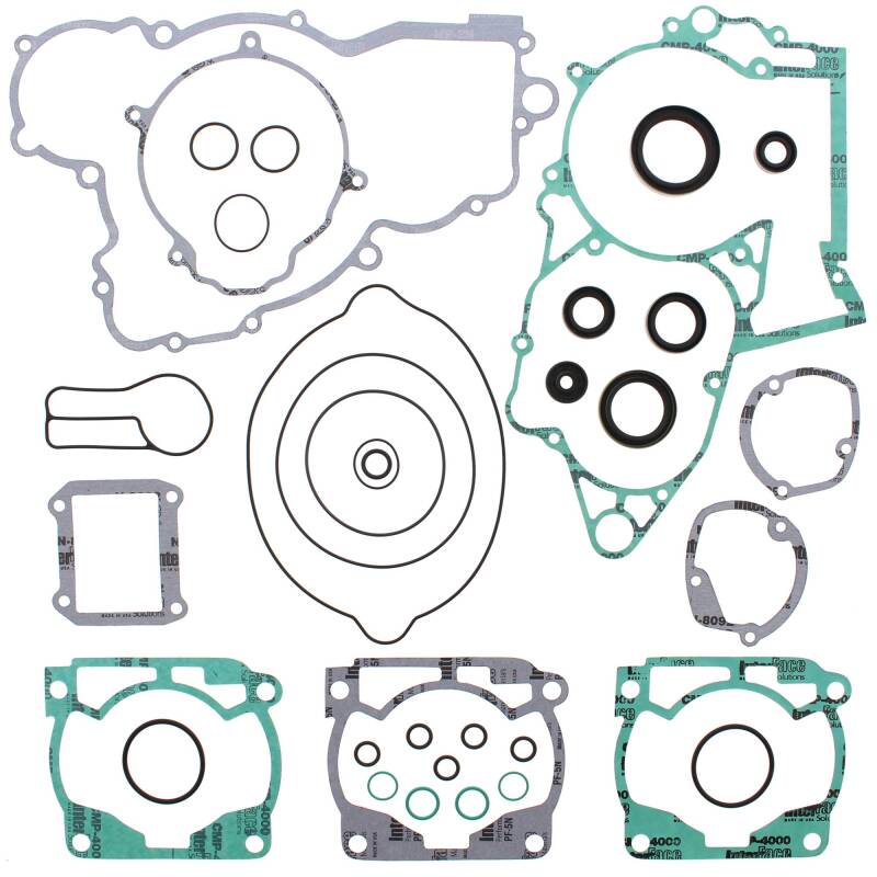Vertex Pistons Vertex Gaskets 2004 KTM EXC 300 Complete Gasket Kit w/ Oil Seals 811325 811325 Photo - Primary