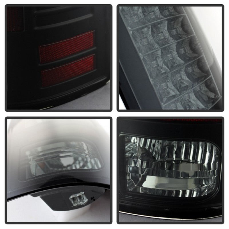 Spyder Dodge Ram 1500 09-14 LED Tail Lights Incandescent- Blk Smke ALT-YD-DRAM09-LED-BSM 5078124 5078124 User 1