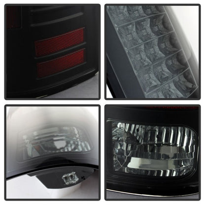 Spyder Dodge Ram 1500 09-14 LED Tail Lights Incandescent- Blk Smke ALT-YD-DRAM09-LED-BSM 5078124 5078124 User 1