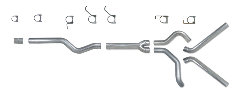 Diamond Eye Performance Diamond Eye KIT 4in CB MFLR RPLCMENT PIPE DUAL SS: 2006-2007.5 CHEVY/GMC 6.6L 2500/3500 K4124S-RP K4124S-RP Photo - Primary