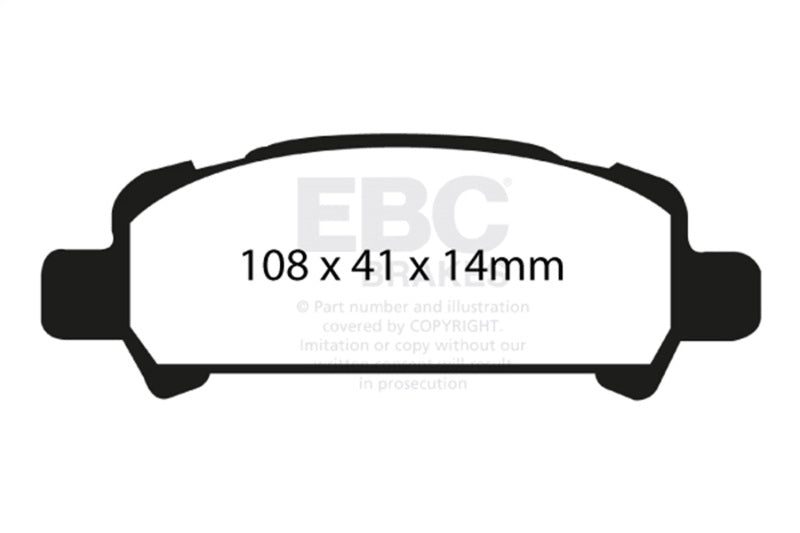 EBC Disc Brake Pad Set DP41293R Photo - Primary