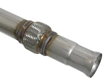 aFe Vulcan Series 3in 304SS DPF-Back 20-21 GM Trucks L6-3.0L (td) LM2 - Dual Polished Tip 49-34130-P 49-34130-P Photo - Unmounted