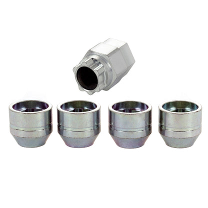 McGard Wheel Lock Nut Set - 4pk. (Under Hub Cap / Cone Seat) M12X1.75 / 19mm & 21mm Hex / .802in. L 24016 24016 Photo - out of package