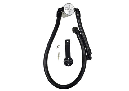 J&L Oil Separator 3.0 Passenger Side 2011-14 Mustang GT/12-13 Boss 302 Remote Mount - Clear Anodized 3041P-C 3041P-C Photo - Primary