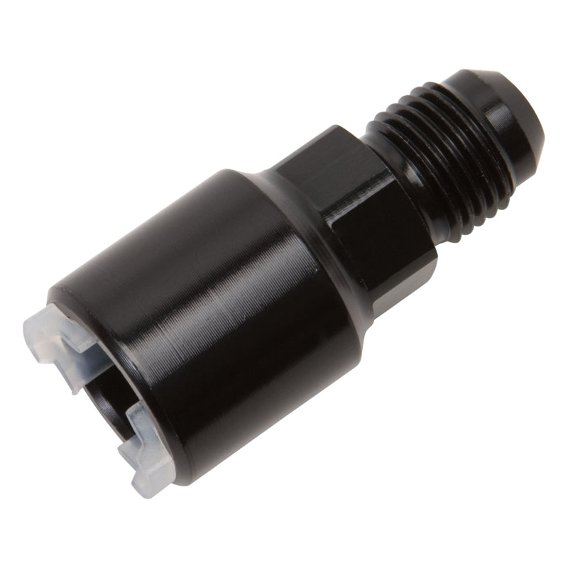Russell -6 AN Male x 3/8' SAE Quick-Disconnect Female (Black Finish) 640853 Photo - Primary