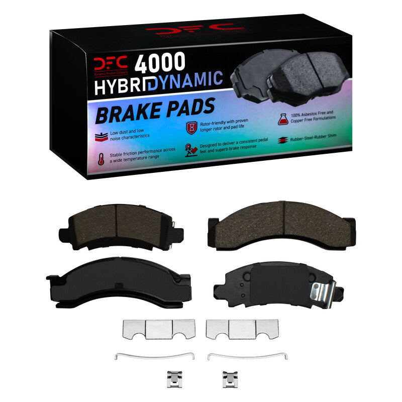 DFC DFC 4000 HybriDynamic Brake Pads Brakes, Rotors & Pads Brake Pads - OE main image
