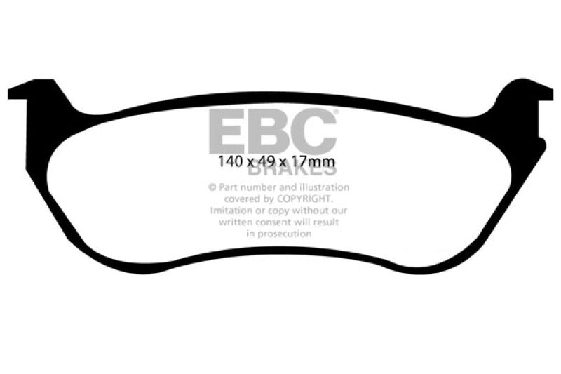 EBC Disc Brake Pad Set UD690 Photo - Primary