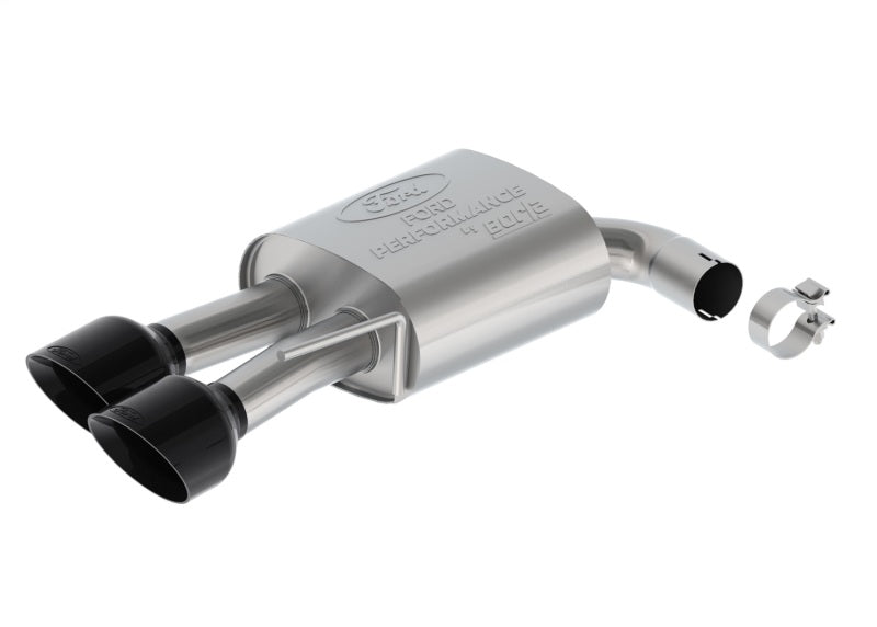 Ford Racing 2024 Mustang 5.0L Extreme Non-Active Axle-Back w/Valance - Black Tip M-5230-M5EBV M-5230-M5EBV Photo - Unmounted