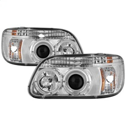 Spyder Ford Explorer 95-01 1PC Projector Headlights LED Halo Chrm PRO-YD-FEXP95-HL-1PC-C 5010148 5010148 Photo - Primary