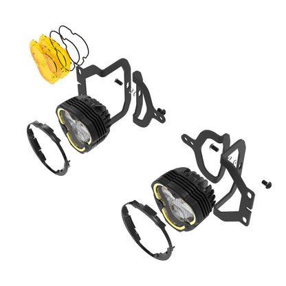 KC HiLiTES FLEX ERA 3 Dual Mode SAE Fog Lights - 2-Light Master Kit for Jeep JL/JT Sport Bumpers 97148 97148 User 2