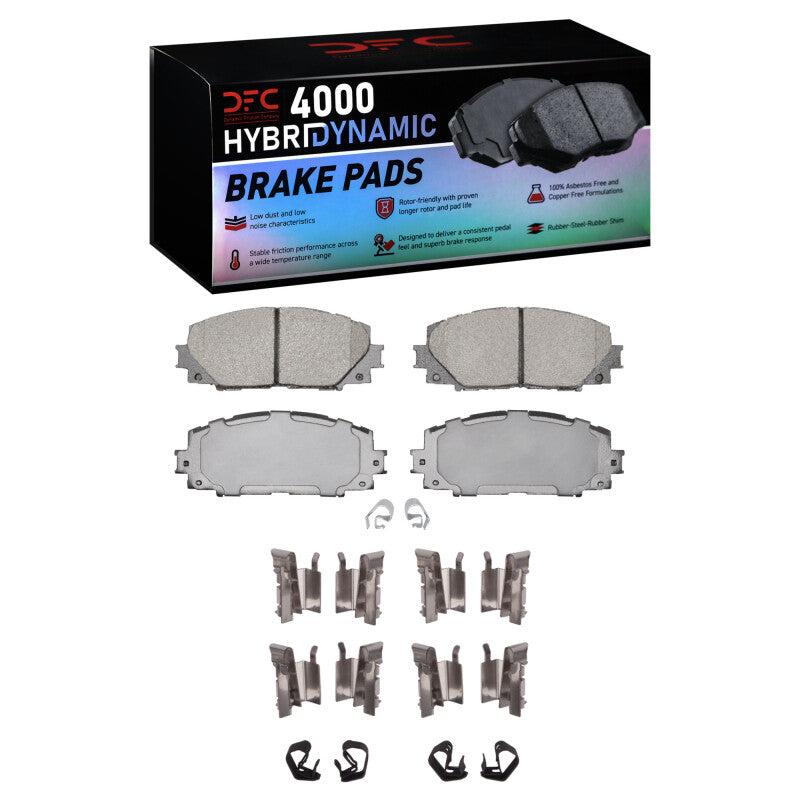 DFC DFC 4000 HybriDynamic Brake Pads Brakes, Rotors & Pads Brake Pads - OE main image