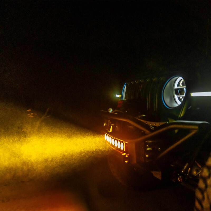 KC HiLiTES FLEX ERA LED Performance Yellow Combo Lens for Light Bars 4274 4274 Photo - lifestyle view