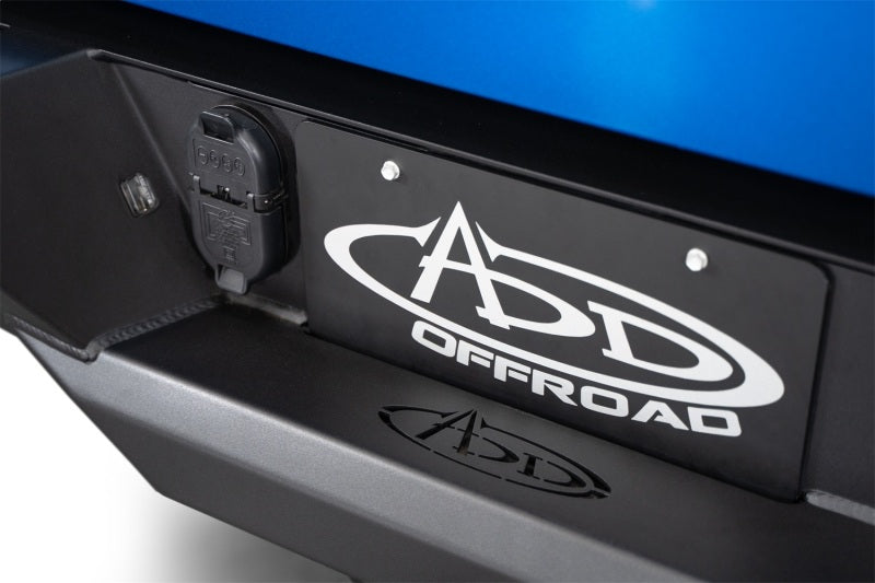 Addictive Desert Designs ADD 2020+ Chevy/GMC 1500 Black Label Rear Bumper R14020NA0103 R14020NA0103 Photo - Mounted