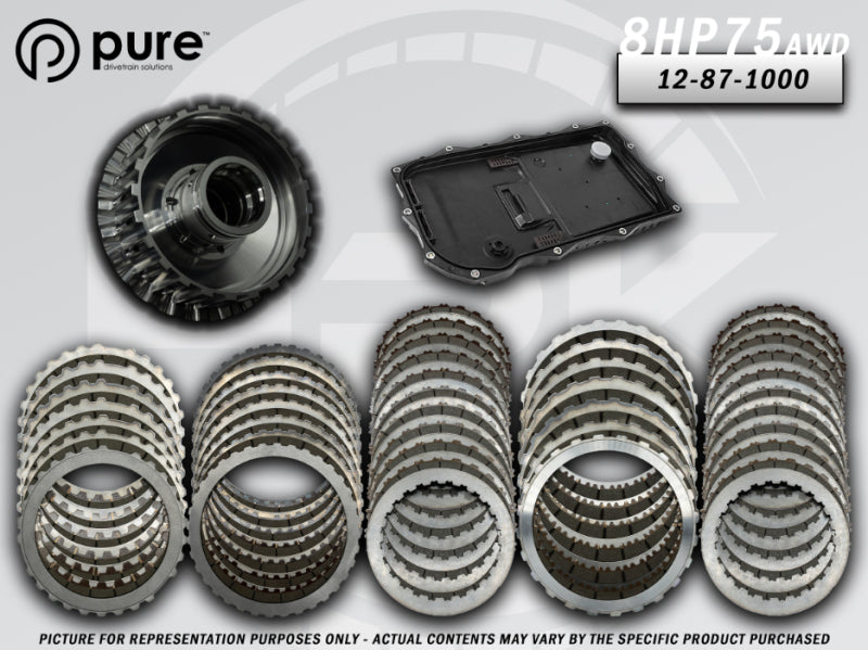 Pure Drivetrain Solutions PDS Trans Hard Parts Kit - Stage 1 Drivetrain Transmission Rebuild Kits main image