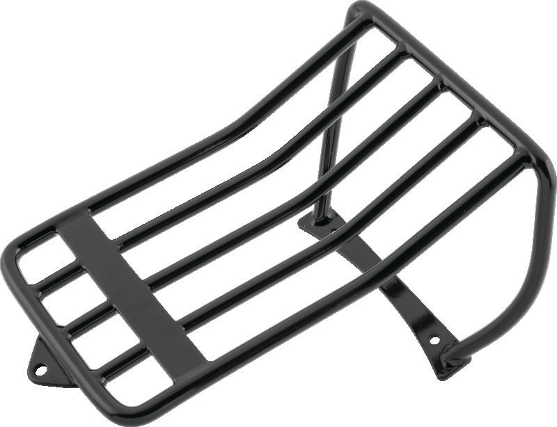 Bikers Choice 06-12 FXST W/ 200 MM Tire & Solo Seat Black Luggage Rack 482809 482809 Photo - Primary
