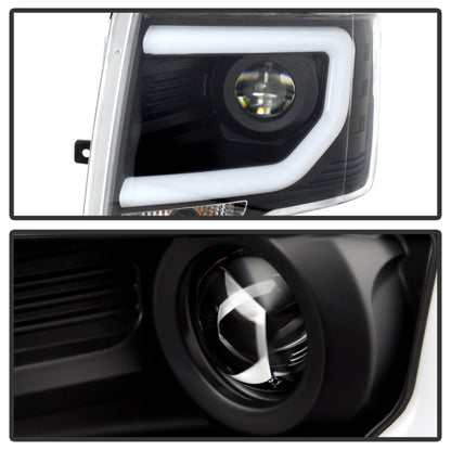 Spyder Ford F150 13-14 Projector Fctry Xenon Model- Light Bar DRL Blk PRO-YD-FF15013-LBDRL-HID-BK 5077646 5077646 User 1