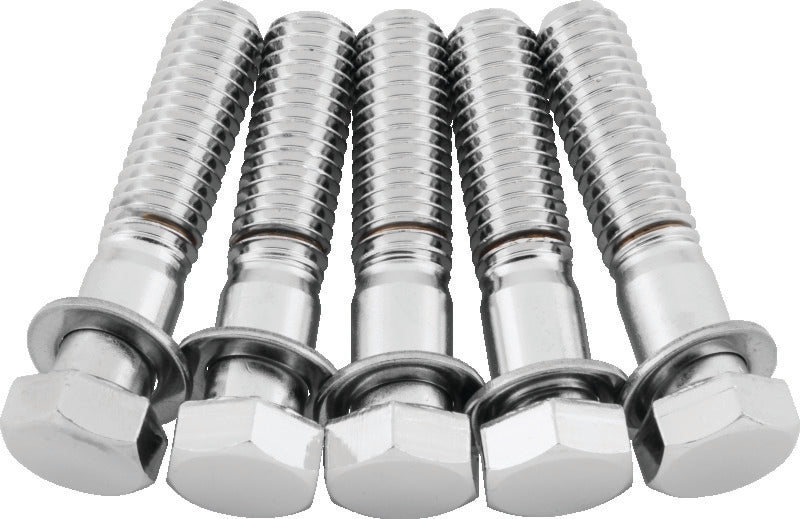 Performance Machine 00-Up HD Bolt Set Pulley - Chrome 0109-0055-CH 0109-0055-CH Photo - Primary