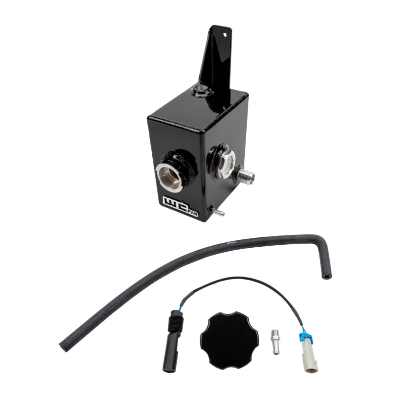 Wehrli 17-19 Chevrolet L5P Duramax Twin Turbo Style Coolant Tank Kit - Gloss Black WCF100710-GB WCF100710-GB User 1