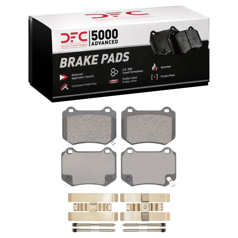 DFC DFC 5000 Advanced Low Met Brake Pads Brakes, Rotors & Pads Brake Pads - OE main image