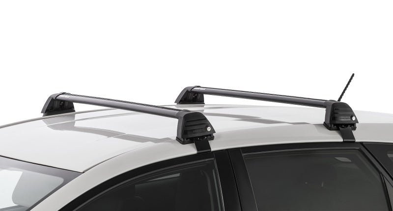 Rhino-Rack 14-19 Toyota Corolla 4 Door Sedan Vortex ROC25 Flush 2 Bar Roof Rack - Black RV0586B RV0586B Photo - Primary