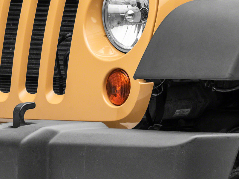 Raxiom 07-18 Jeep Wrangler JK Axial Series Replacement Turn Signal Lamps- Amber J150569 J150569 Photo - Primary