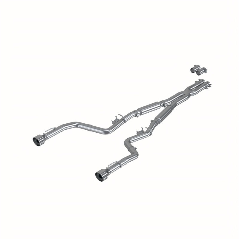 MBRP 17-21 Charger 5.7L 3in Dual Rear Exit Aluminized Catback Exhaust S7117AL S7117AL Photo - Primary