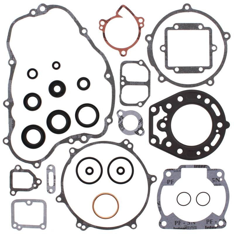 Vertex Pistons Vertex Gaskets 95-06 Kawasaki KDX200 Complete Gasket Kit w/ Oil Seals 811442 811442 Photo - Primary