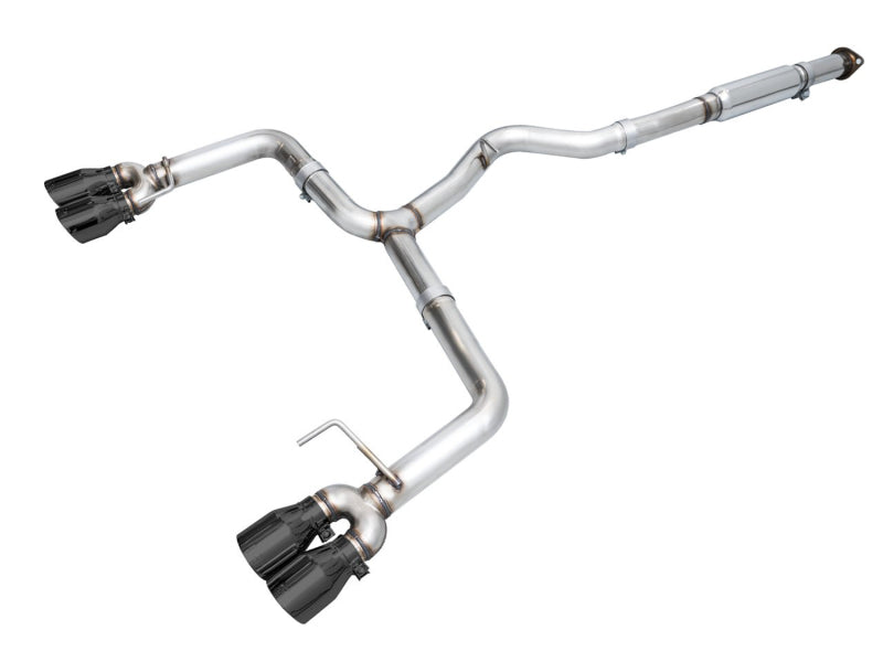 AWE Tuning 2022+ VB Subaru WRX Track Edition Exhaust - Diamond Black Tips 3020-43979