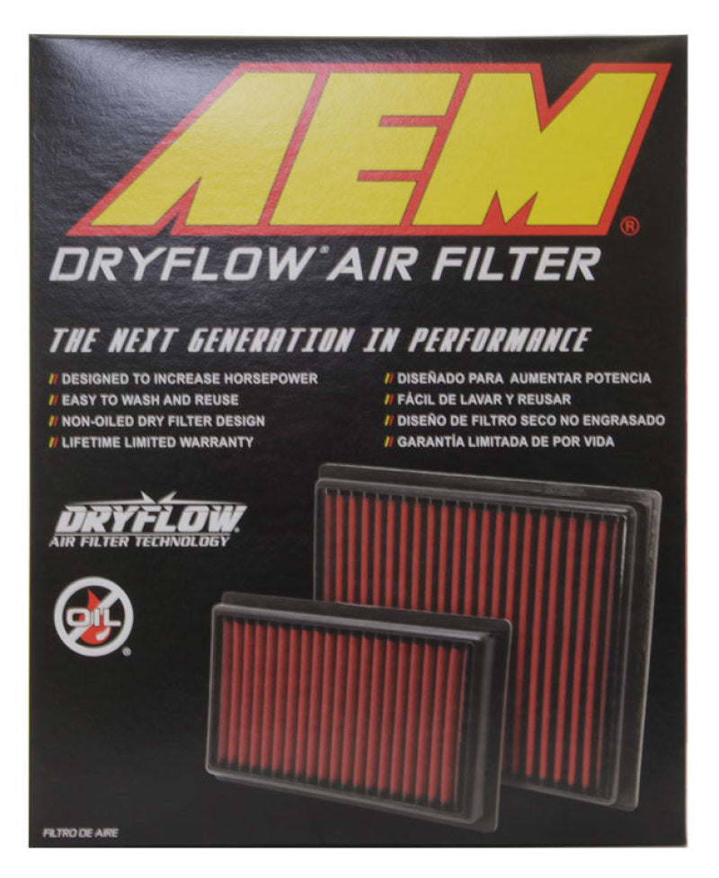 AEM Induction AEM 2015 Hyundai Genesis Sedan V6-3.8L F/I Dryflow Air Filter 28-50019 28-50019 Photo - in package