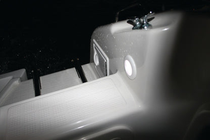 Hella Lights Miscellaneous; Lamp INT SL HI WHT RND SS 980500521 Photo - Mounted
