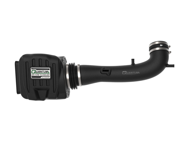 aFe Quantum Cold Air Intake System w/ Pro Dry S Media 14-19 GM Silverado / Sierra 1500 V8-5.3/6.2L 53-10030D 53-10030D Photo - Unmounted