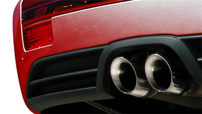 Corsa Performance 06-10 Jeep Grand Cherokee 6.1L V8 Polished Sport Cat-Back Exhaust 14451 Photo - Mounted