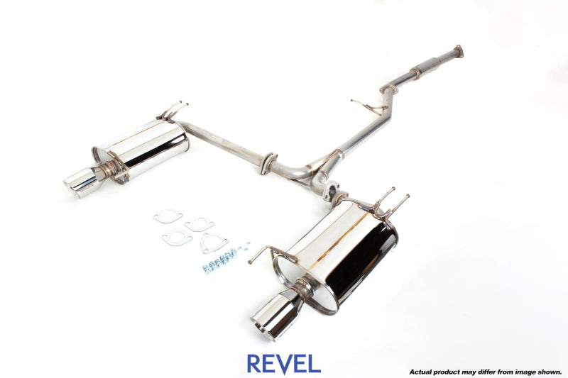 Revel Medallion Touring-S Catback Exhaust - Dual Muffler 04-08 Acura TSX T70093R