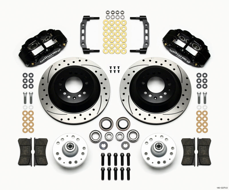 Wilwood Front Forged Narrow Superlite 6R Big Brake Kit - Pinto/Mustang II 140-12275-D Photo - Primary