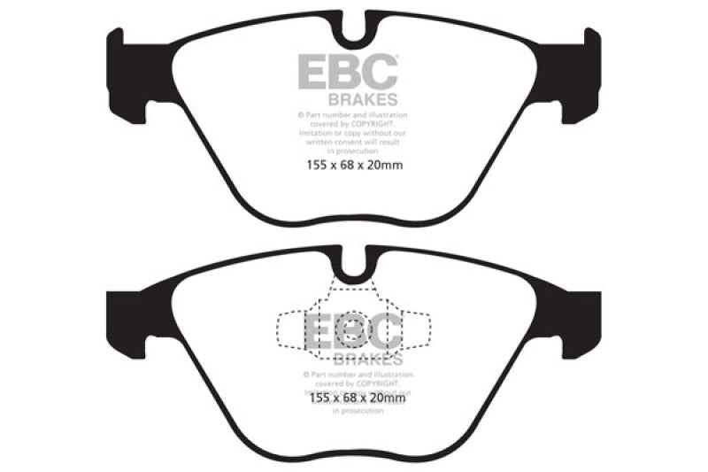 EBC Disc Brake Pad Set UD1260 Photo - Primary