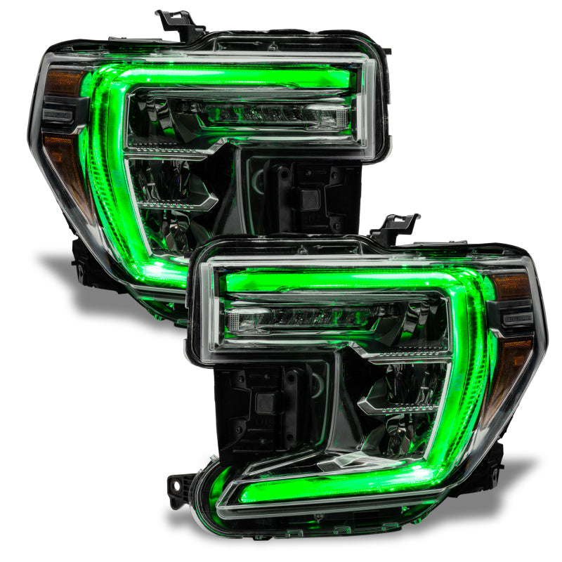 ORACLE Lighting Oracle 19-21 GMC Sierra 1500 RGB+W Headlight DRL Upgrade Kit - ColorSHIFT w/o Controller 1287-334 1287-334 Photo - Unmounted