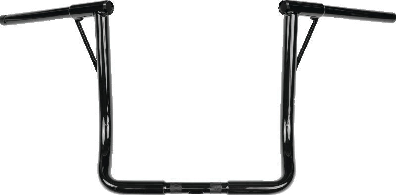 Burly Brand Louie B Bar 16in - Gloss Black B12-7005B B12-7005B Photo - Primary