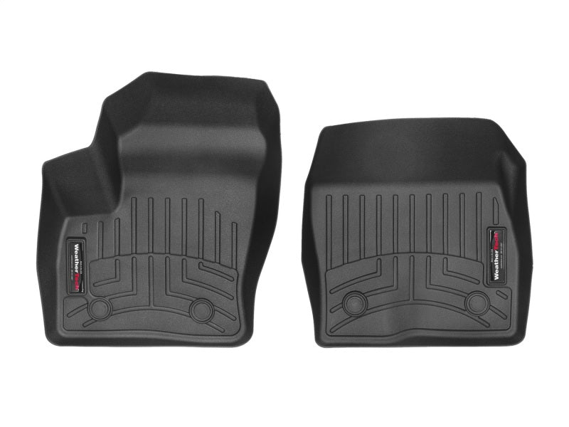 WeatherTech 2018+ Ford Transit Connect Front FloorLiner For Vinyl Floors - Black 4416161V 4416161V Photo - Primary