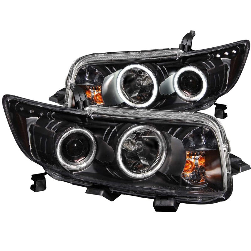 Anzo 2008-2010 Scion Xb Projector Headlights w/ Halo Black 121280 Photo - Primary