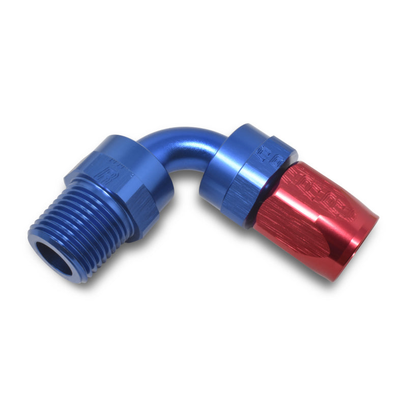 Russell #12 AN 90° Swivel Pipe Thread Hose End 1/2" NPT 612130 Photo - out of package