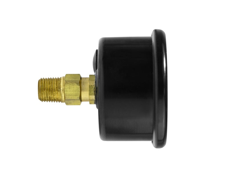 Grams Performance Universal 0-120 PSI Fuel Pressure Guage - White Face G2-99-1200W G2-99-1200W Photo - Unmounted