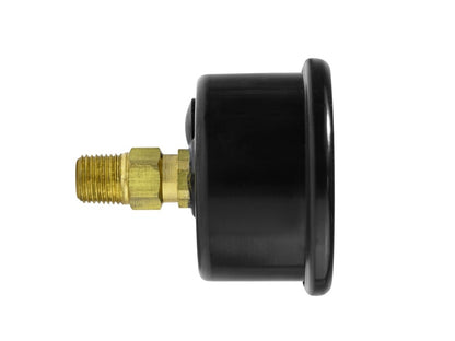 Grams Performance Universal 0-120 PSI Fuel Pressure Guage - White Face G2-99-1200W G2-99-1200W Photo - Unmounted